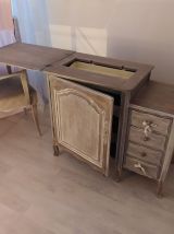 Meuble a tiroirs de couture ancien 