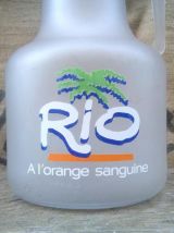 Pichet publicitaire (choc'menthe et Rio)