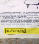 Henri Leca et son orchestre "Bonjour monsieur Trenet"  