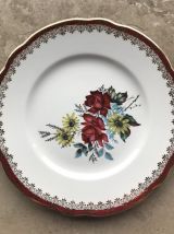 Série de 6 assiettes en porcelaine