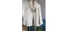 Fourrure en renard bleu, comme neuf-marque Norwegian