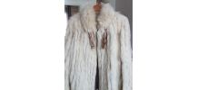 Fourrure en renard bleu, comme neuf-marque Norwegian