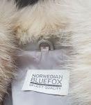 Fourrure en renard bleu, comme neuf-marque Norwegian