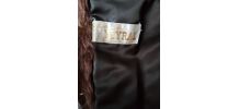 Manteau en fourrure de vison véritable