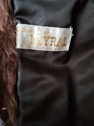 Manteau en fourrure de vison véritable