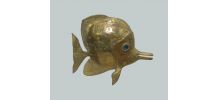 APPLIQUE SCULPTURE POISSON BRUTALISTE FRANÇOIS MELIN