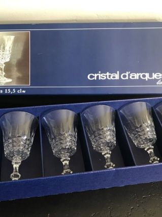 6 verres à pied