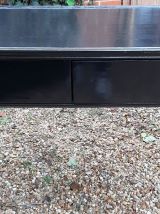 Bureau laqué noir