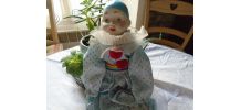 Pierrot en porcelaine