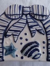 porte serviettes de table en faience