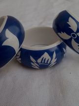 ronds de serviettes de table en porcelaine