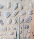 Vases en verre transparent