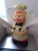 Range-couverts cochon Vintage