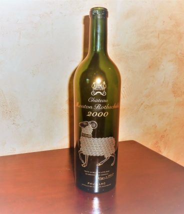 Collection Château Mouton Rothschild Millésime 2000 vide