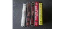 Lot de 5 cassettes italiennes - Battisti et Mina
