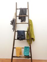  Échelle de bibliothèque en bois / peintre 195 cm