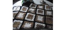 Plaid en crochet