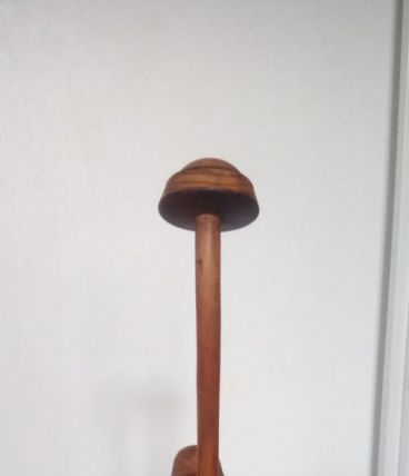 Ancienne patère et porte chapeau en bois