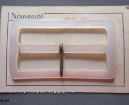 4 boucles de ceinture ancienne en bakélite années 30