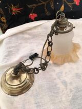 Lampe (60 €) et Suspension (35 €)