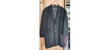 Manteau homme en tissus laine