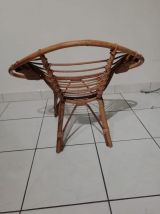 Chaise en rotin