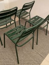  Set de 4 chaises Tolix vintage