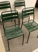  Set de 4 chaises Tolix vintage