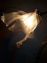 grande lampe de bureau  avec tulipe de forme libre opaque 19