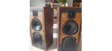  Enceintes KEF CARLTON III 100 W des années 80' 