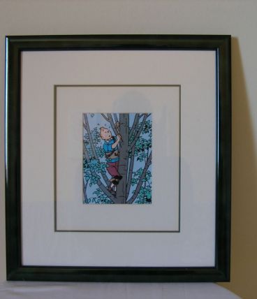 Lithographie Tintin