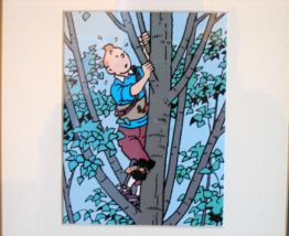 Lithographie Tintin