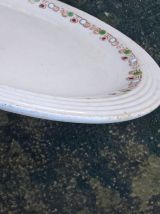 Six assiettes LONGWY "Betty"