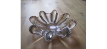 cendrier en cristal des années 1960 poids 1 kg 600 vintage 