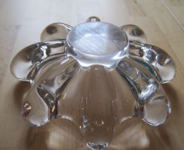cendrier en cristal des années 1960 poids 1 kg 600 vintage 