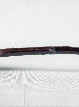 Pipe en bois du 19e figurant une tête d'homme 