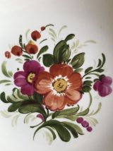 Série de 6 assiettes - en  faience