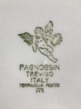 Série de 6 assiettes - en  faience