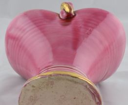 Panier rose en céramique de Louviers