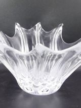 Coupe a fruit Daum France en cristal