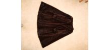 Manteau Vison  Dark Pleine Peau