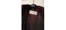 Manteau Vison  Dark Pleine Peau
