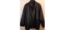 Manteau en cuir