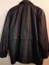 Manteau en cuir