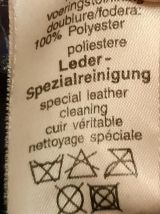 Manteau en cuir