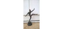 Jean Pierre Morante : Danseuse En Bronze époque Art Déco