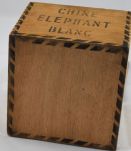 Boite à thé Elephant en bois