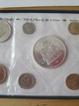 coffret monnaie de Paris fleurs de coin 1974 .Objet vintage 