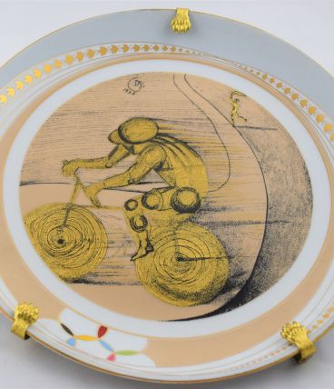 Assiette Salvador Dali Deportes Cyclisme (ciclismo)