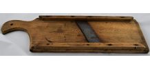 Râpe mandoline ancienne en bois